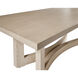 Arezza 90.5 X 47.25 inch Light Wash Dining Table